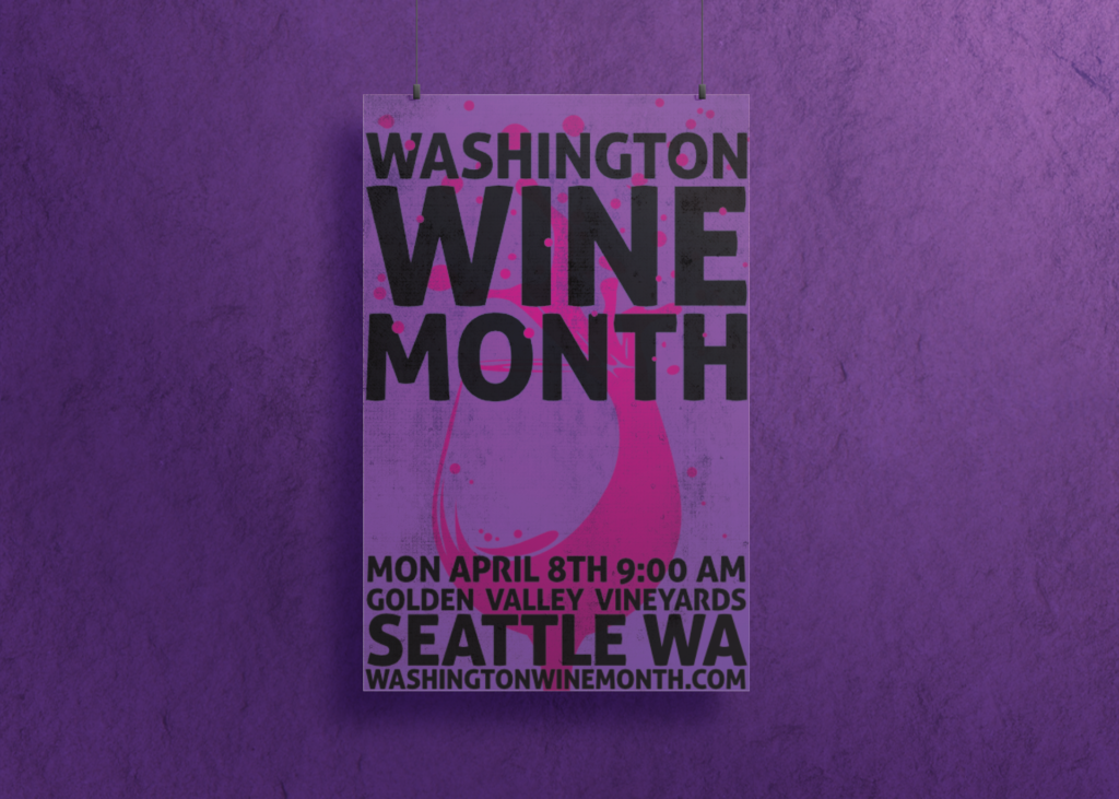 Wine Month Poster