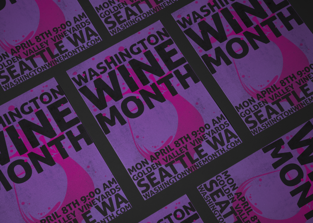 Wine Month Poster