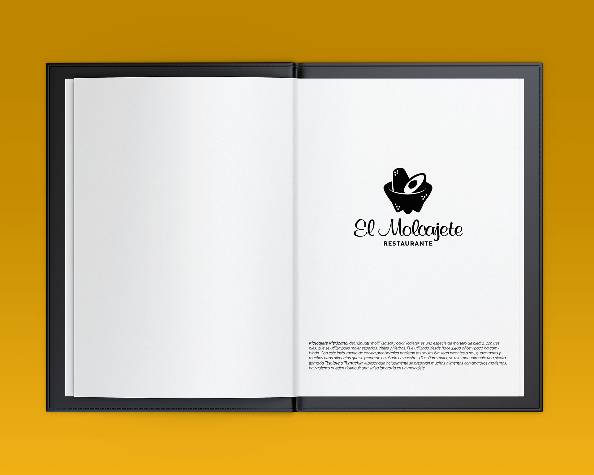 El Molcajete Restaurant Menu