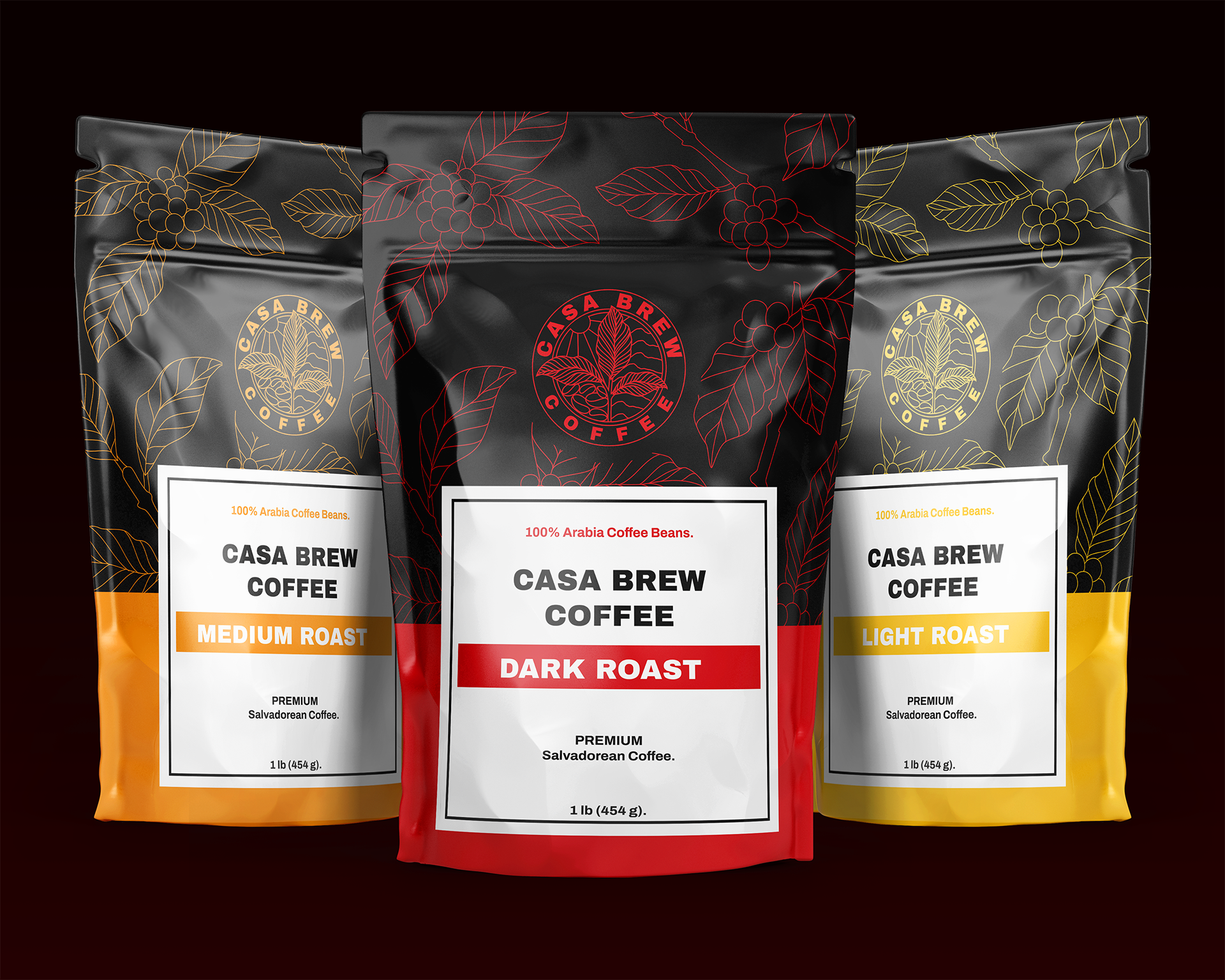 Casa Brew Coffee Front - Packaging