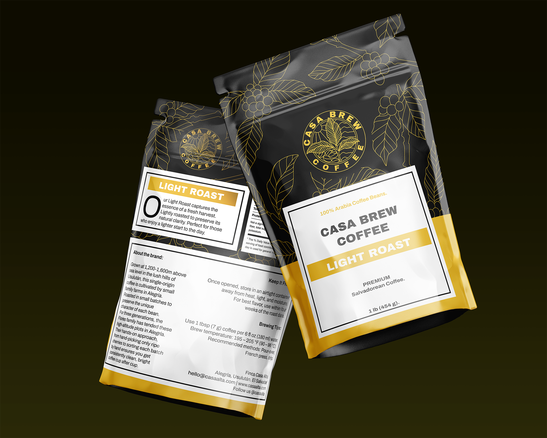 Casa Brew Coffee 3- Packaging