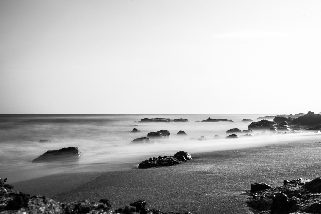 Photography - B&W Sea Shore